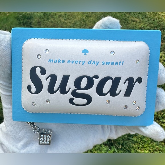 Kate Spade NWT 3D Sugar Packet Card Holder Coin Purse R$179 - Picture 5 of 11